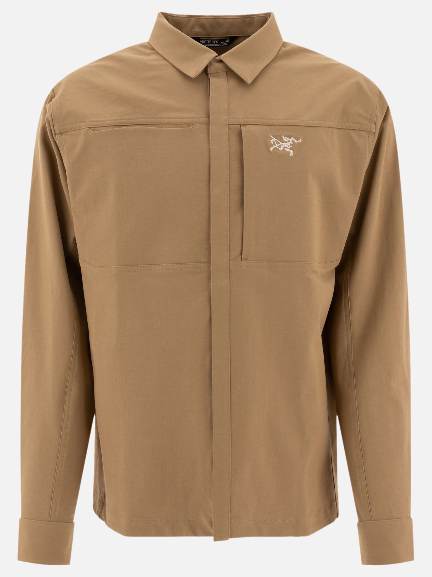 61% cotton 29% nylon 10% elastane Tinta unita  Marrone - Arc'teryx Uomo | PDP | VIETTI Online Store | Zoom-Modal
