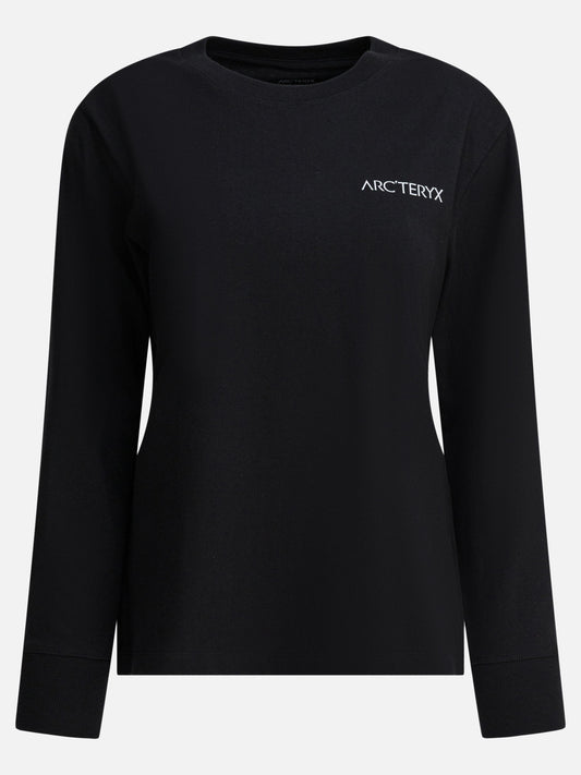Crewneck t-shirts Logo  Black - Arc'teryx Women | PDP | VIETTI Online Store 
