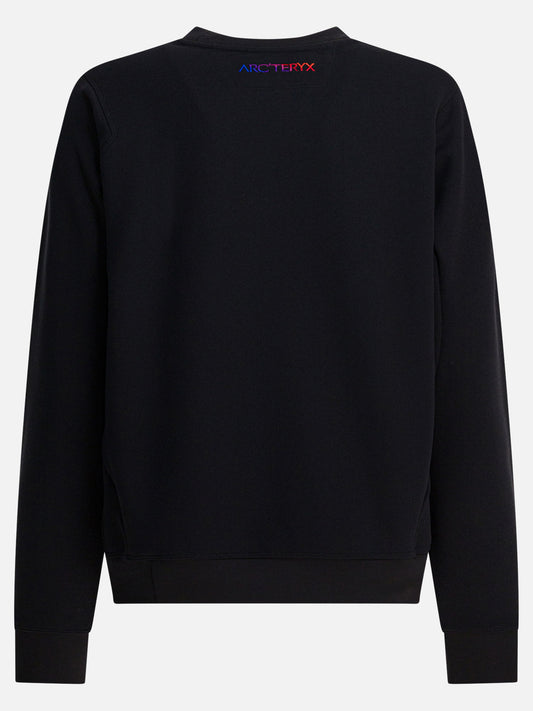 Felpe girocollo Logo  Nero - Arc'teryx Donna | PDP | VIETTI Online Store | 2
