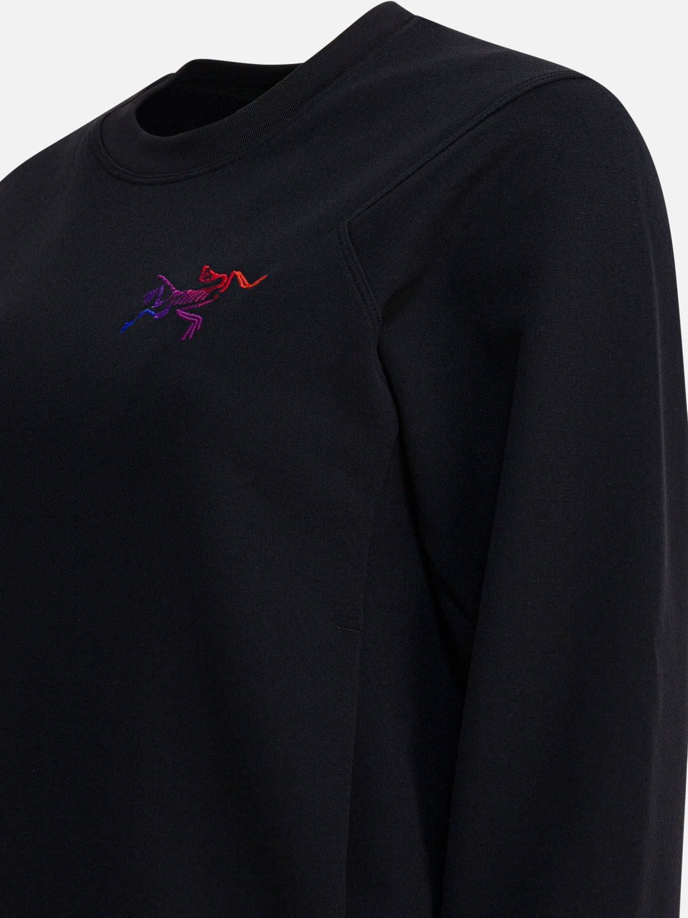 Felpe girocollo Logo  Nero - Arc'teryx Donna | PDP | VIETTI Online Store | Zoom-Modal_4
