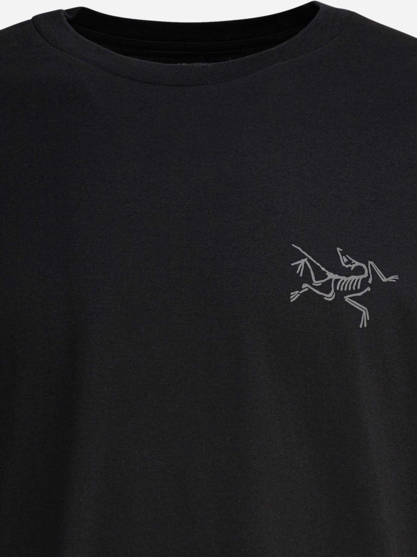 T-shirt girocollo Solid colour  Nero - Arc'teryx Uomo | PDP | VIETTI Online Store | Zoom-Modal_3
