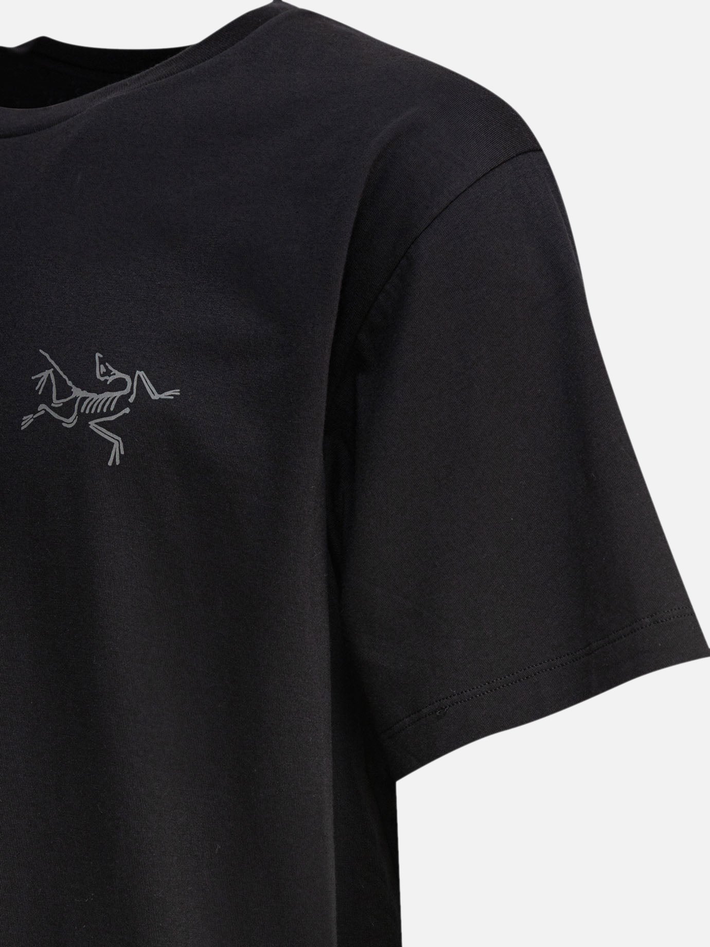 T-shirt girocollo Solid colour  Nero - Arc&#39;teryx Uomo | PDP | VIETTI Online Store | thumbnail_4