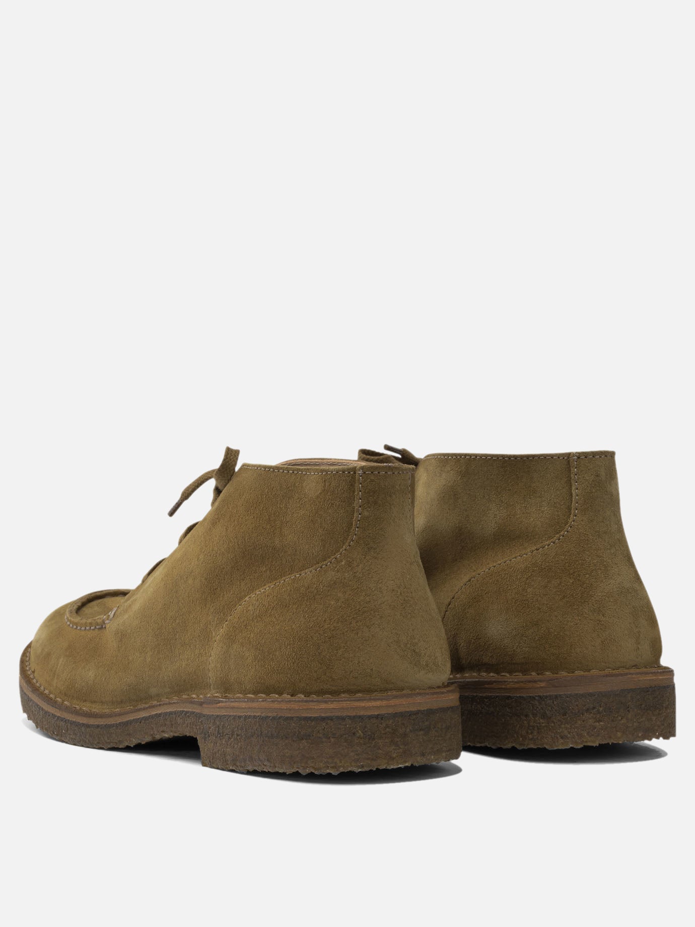 Mocassini stringati 100% suede - 100% rubber  Marrone - Astorflex Uomo | PDP | VIETTI Online Store | thumbnail_4