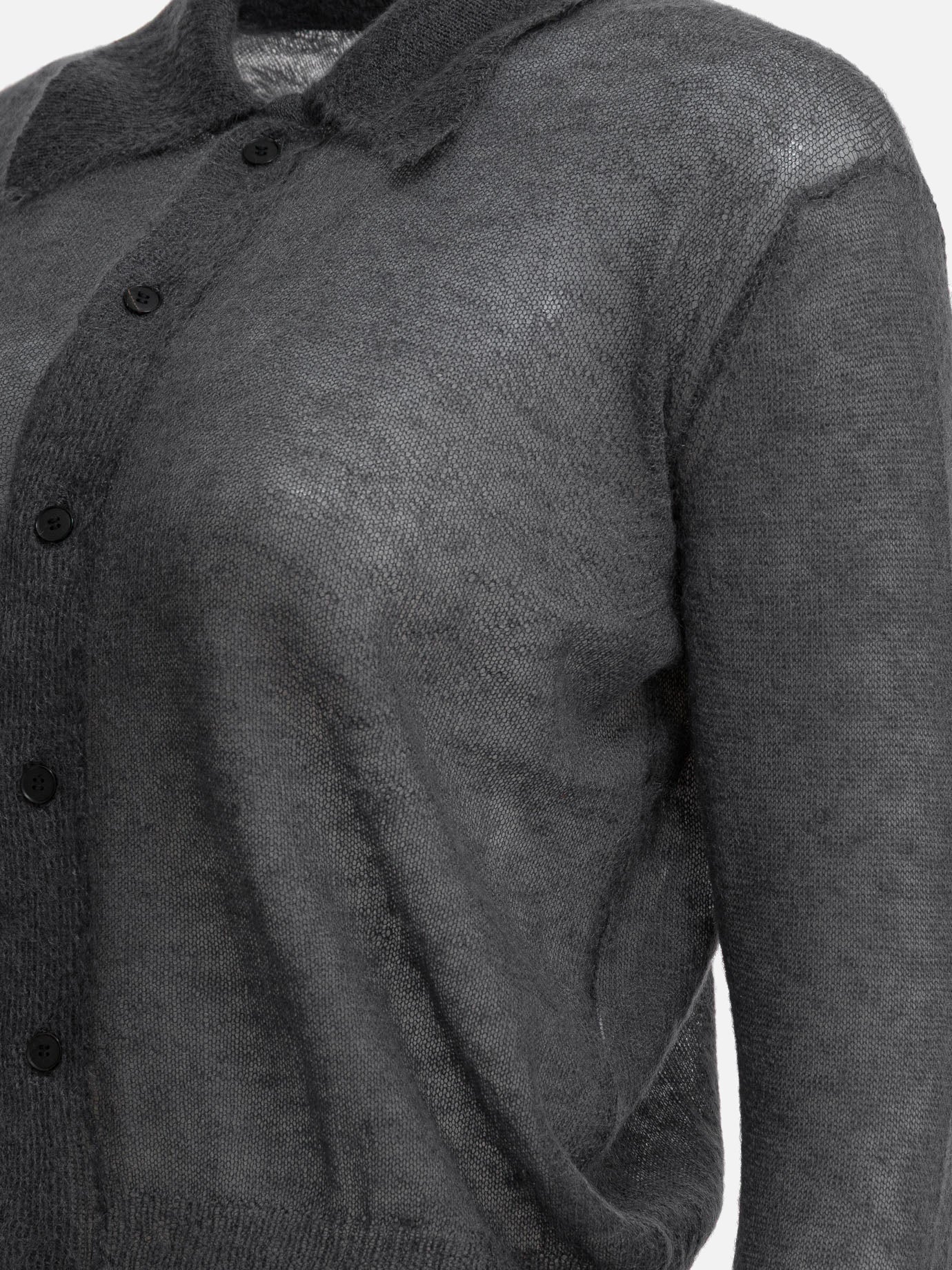 Cardigans Solid colour  Grey - Auralee Women | PDP | VIETTI Online Store | Zoom-Modal_4
