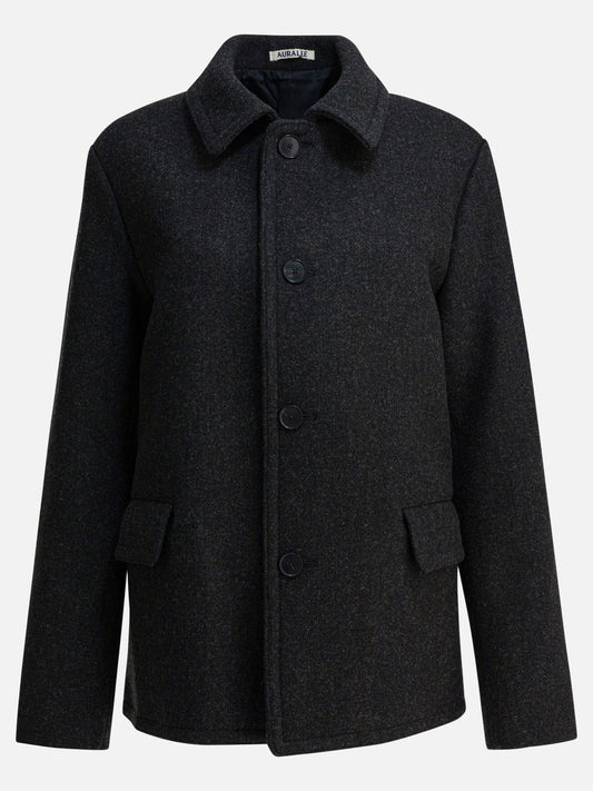 Cappotti corti Solid colour  Grigio - Auralee Uomo | PDP | VIETTI Online Store 
