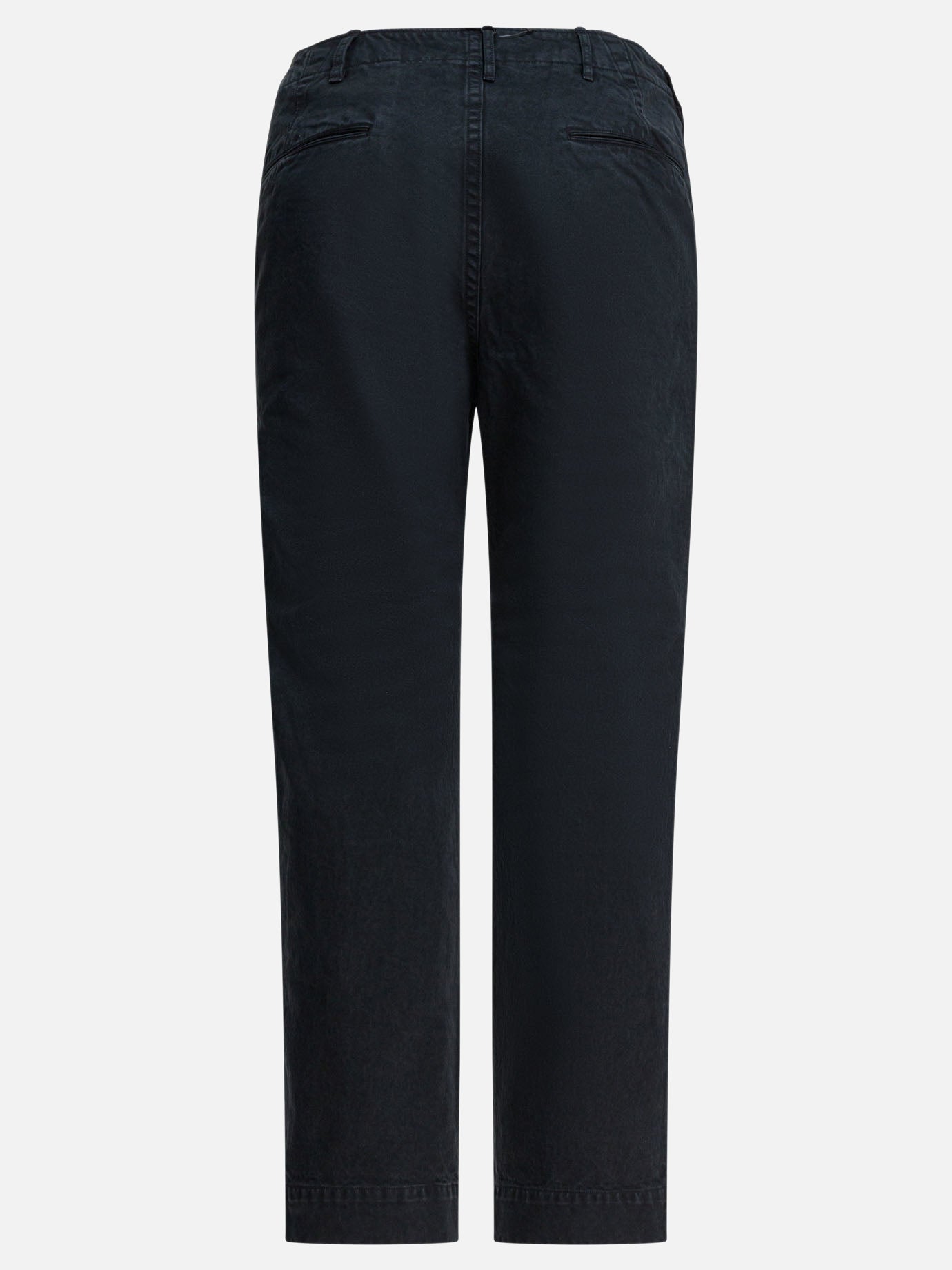 Pantaloni casual Solid colour  Nero - Auralee Uomo | PDP | VIETTI Online Store | Zoom-Modal_2
