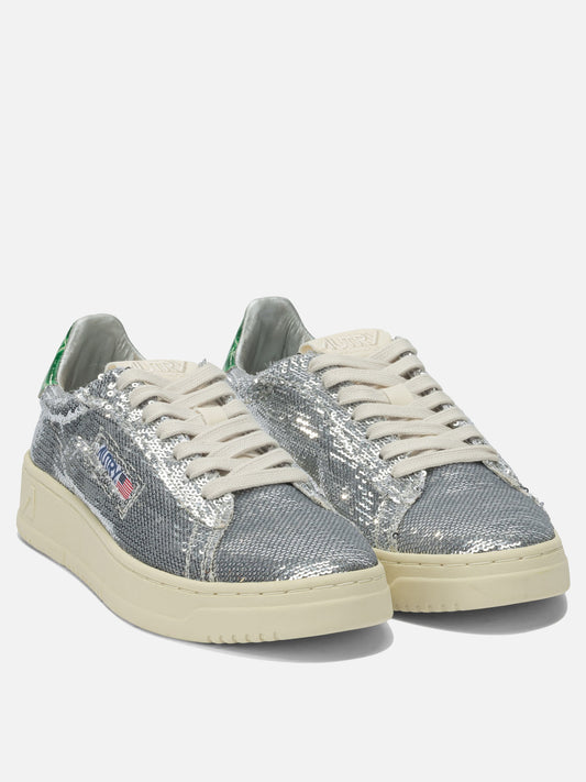 Low top sneakers 100% leather - 100% rubber  Silver - Autry Women | PDP | VIETTI Online Store | 2
