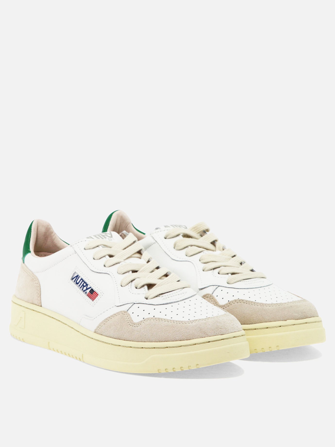 Sneaker basse 100% cow leather - 100% rubber  Bianco - Autry Uomo | PDP | VIETTI Online Store | Zoom-Modal_2
