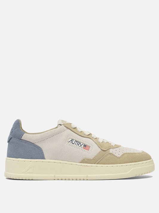 Sneaker basse 100% cow leather - 100% rubber  Beige - Autry Uomo | PLP | VIETTI Online Store 
