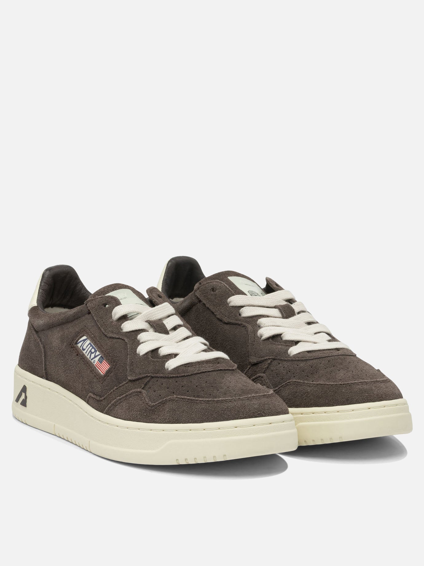 Sneaker basse 100% cow leather - 100% rubber  Marrone - Autry Uomo | PDP | VIETTI Online Store | thumbnail_2