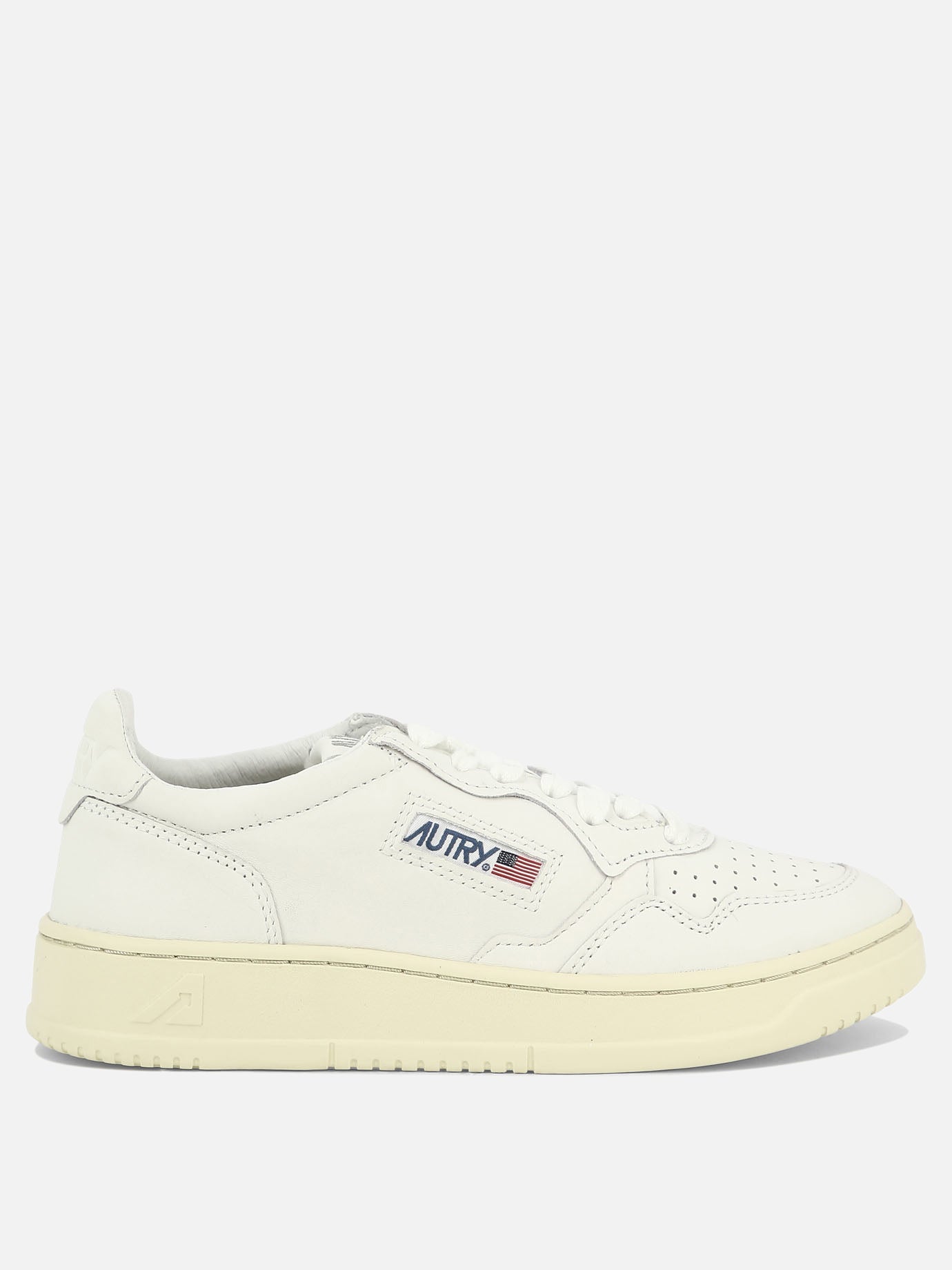 Low top sneakers 100% cow leather - 100% rubber  White - Autry Women | PDP | VIETTI Online Store | thumbnail