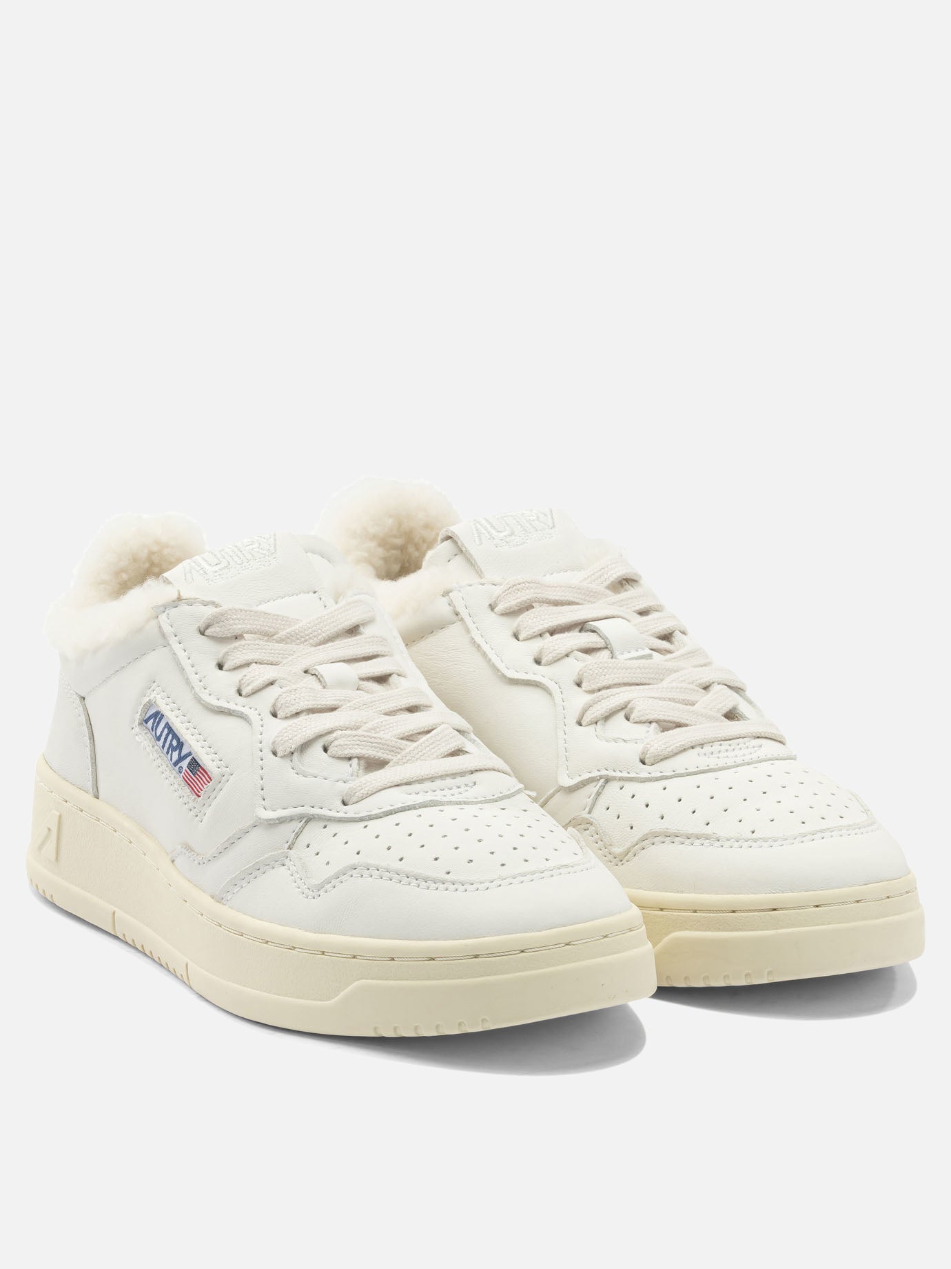Low top sneakers 100% cow leather - 100% rubber  White - Autry Women | PDP | VIETTI Online Store | thumbnail_2