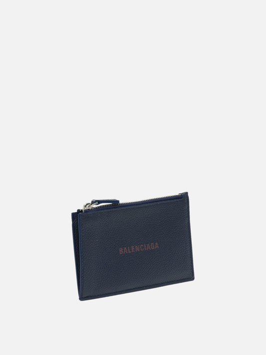 Portacarte 100% calf leather  Blu - Balenciaga Uomo | PLP | VIETTI Online Store | 2
