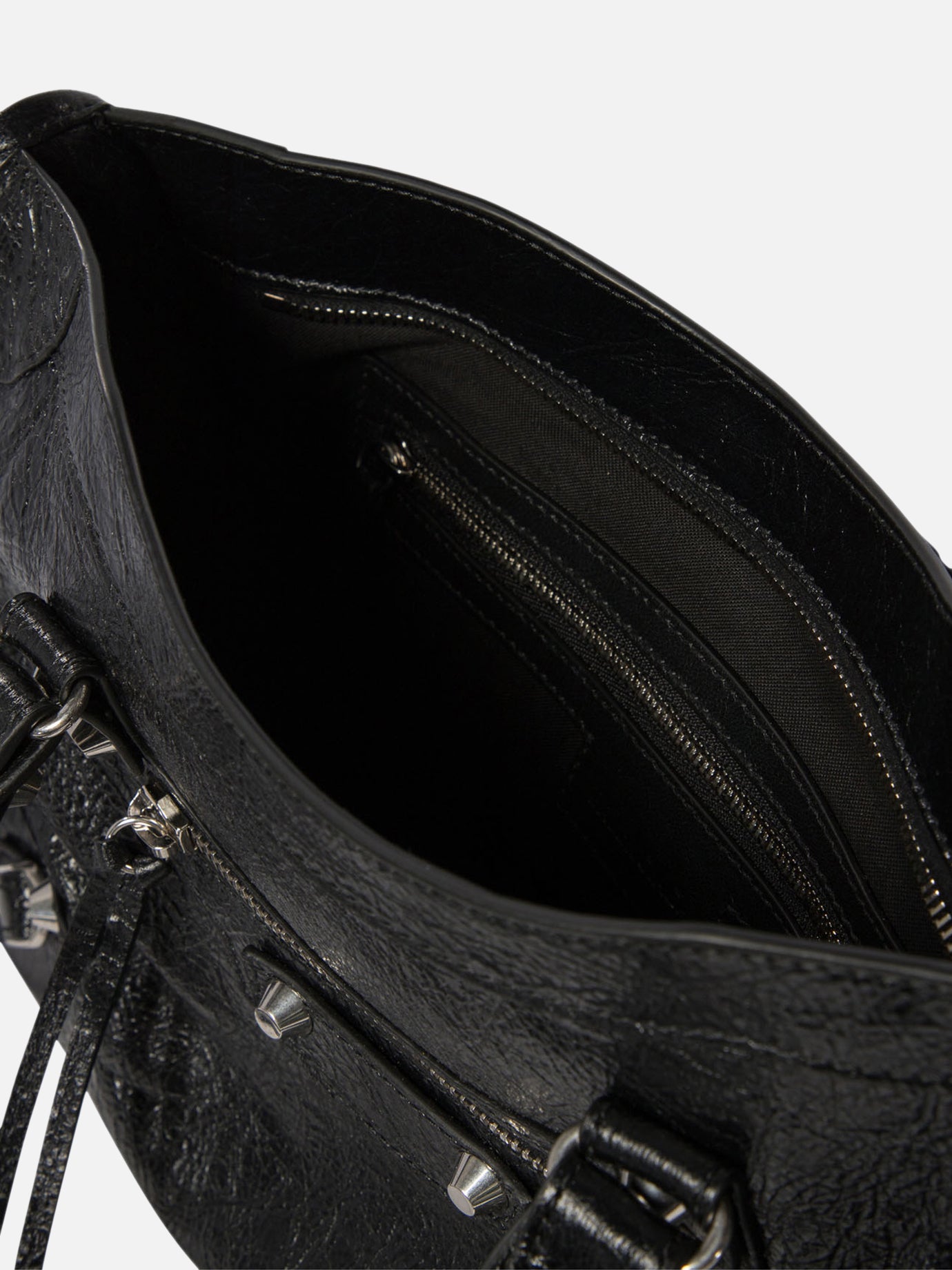 Small bags 100% lamb leather  Black - Balenciaga Women | PDP | VIETTI Online Store | thumbnail_5