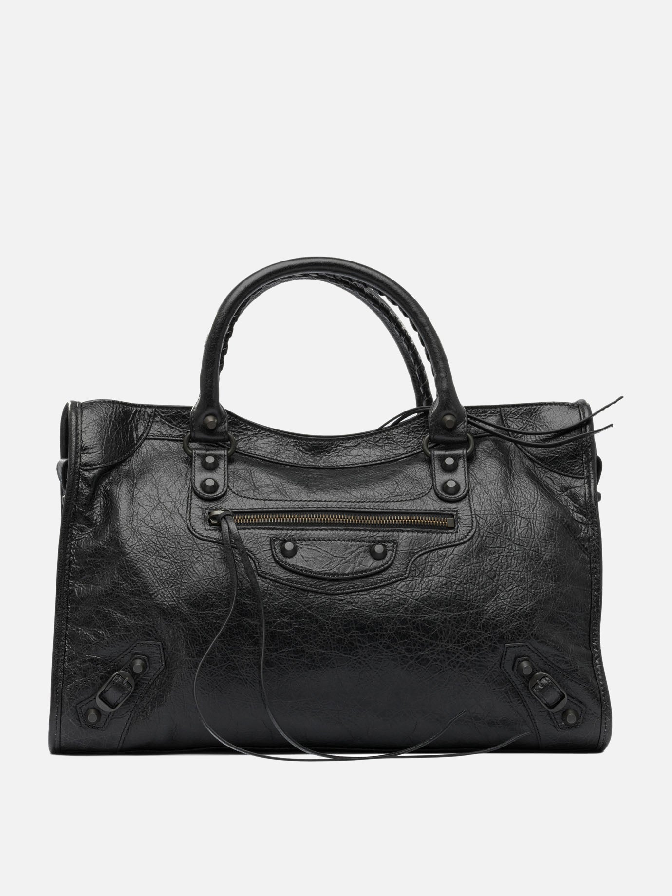 Borse medie 100% lamb leather  Nero - Balenciaga Donna | PDP | VIETTI Online Store | Zoom-Modal
