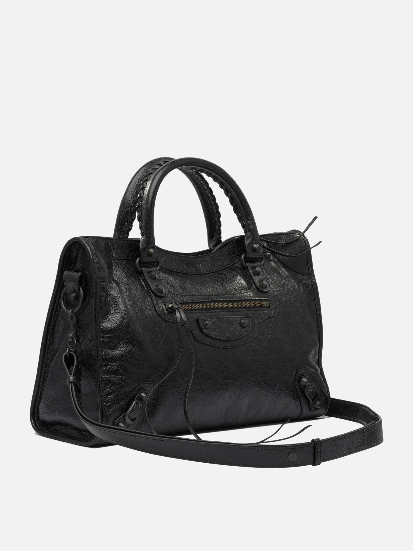 Borse medie 100% lamb leather  Nero - Balenciaga Donna | PDP | VIETTI Online Store | Zoom-Modal_2
