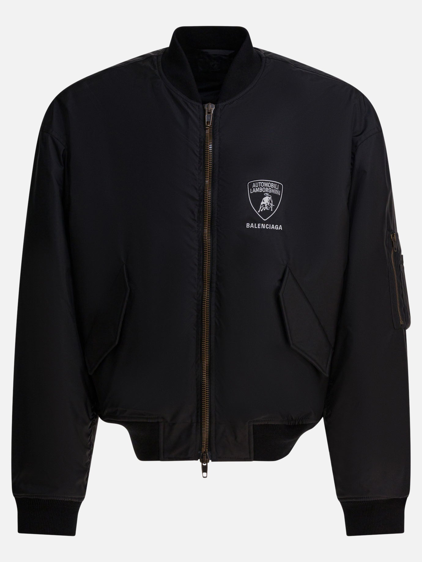 Bomber jackets Logo  Black - Balenciaga Men | PDP | VIETTI Online Store | Zoom-Modal
