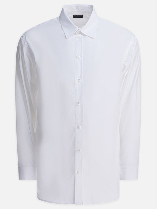 Camicie formali Solid colour  Bianco - Balenciaga Uomo | VIETTI Online Store 
