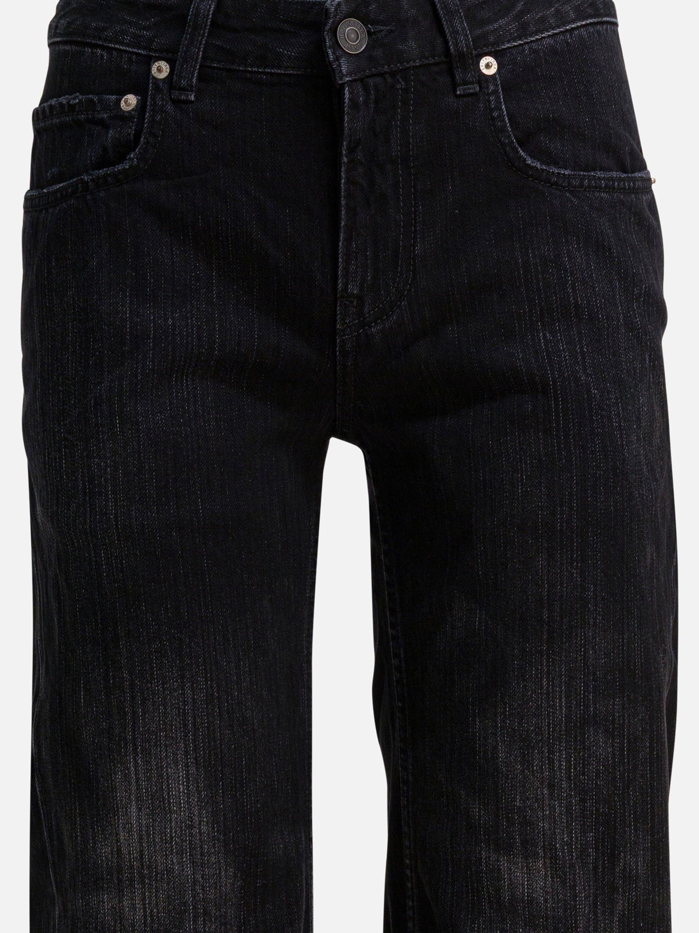 Jeans a gamba larga Denim  Nero - Balenciaga Donna | PDP | VIETTI Online Store | Zoom-Modal_3
