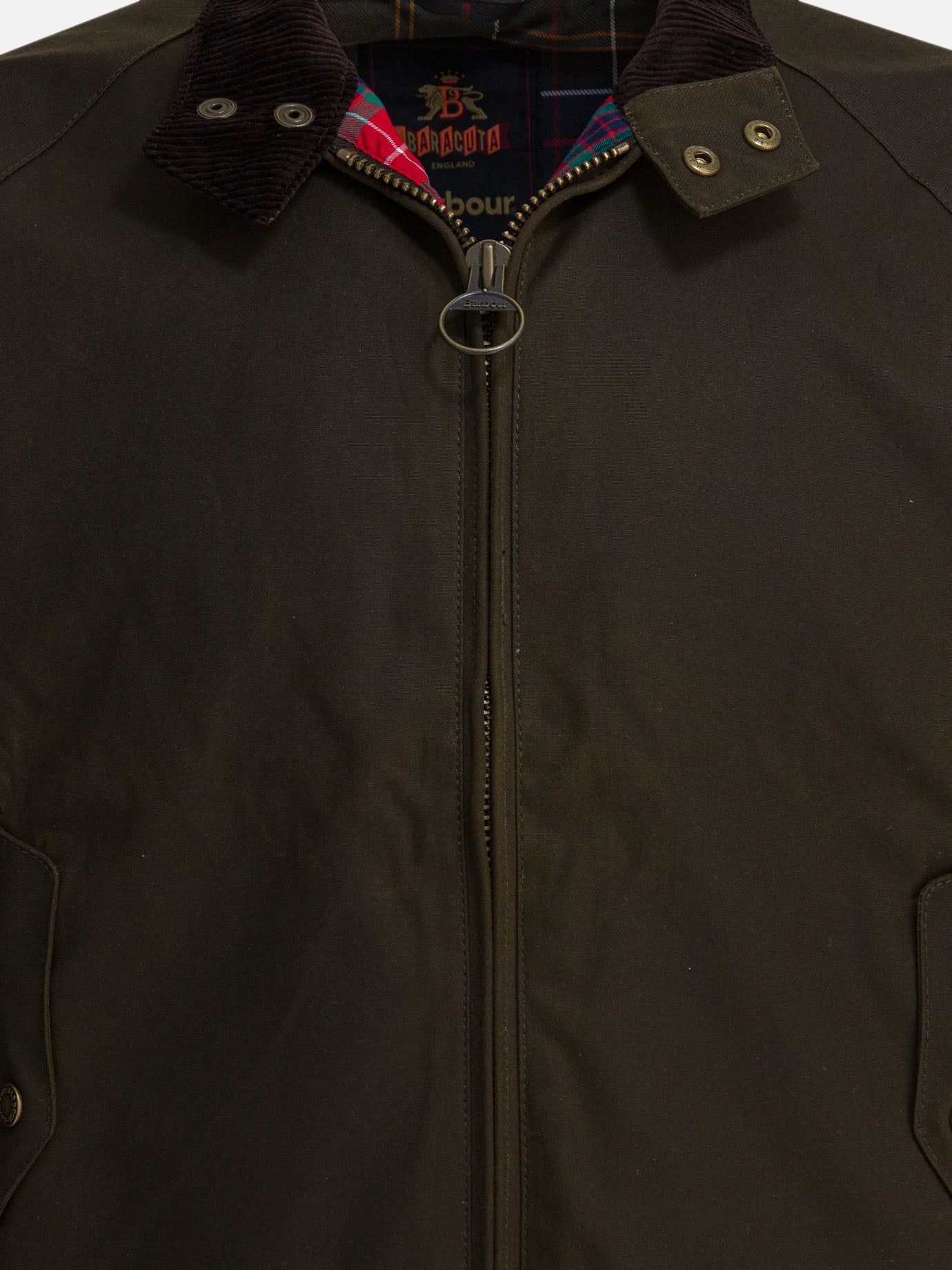 Bomber jackets Solid colour  Green - Baracuta Men | PDP | VIETTI Online Store | Zoom-Modal_3
