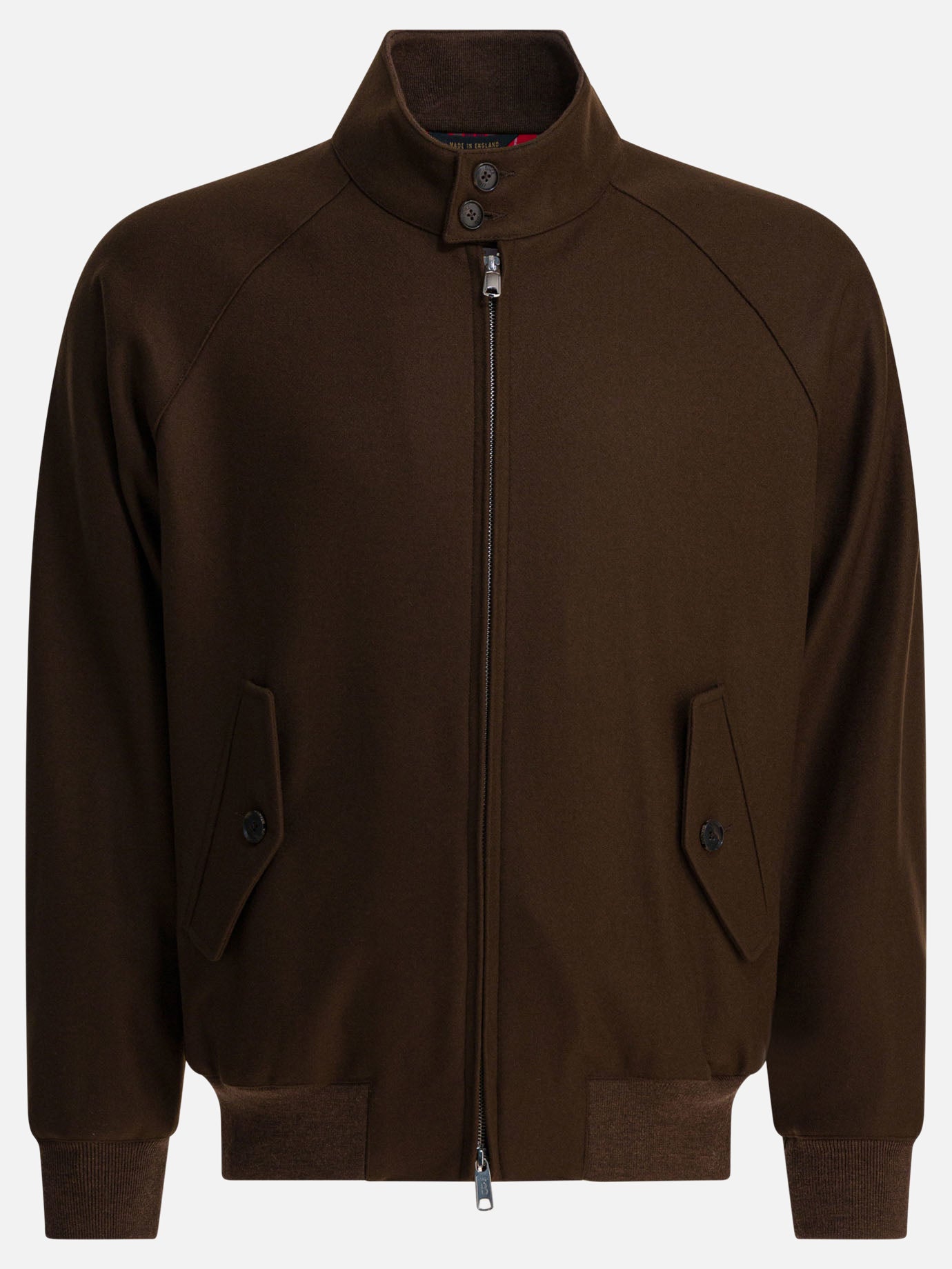 Bomber Solid colour  Marrone - Baracuta Uomo | PDP | VIETTI Online Store | Zoom-Modal
