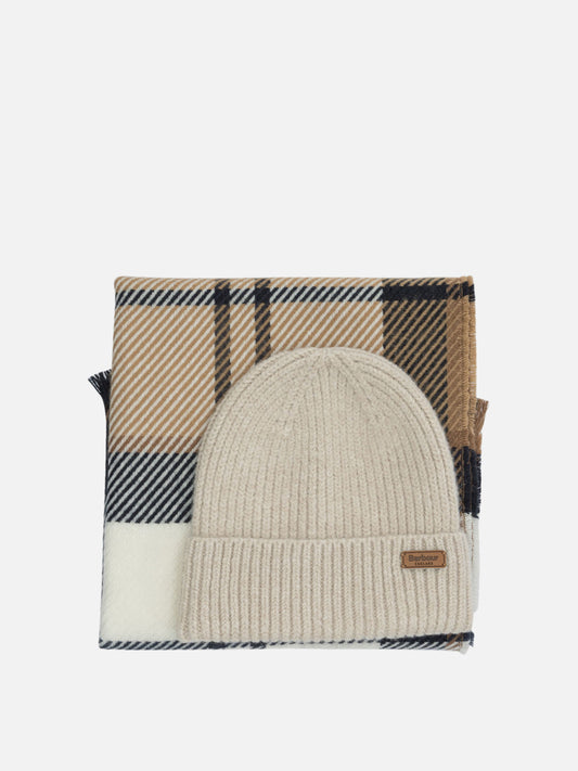 Sciarpe con frange 97% polyester 3% elastane  Beige - Barbour Donna | PDP | VIETTI Online Store 
