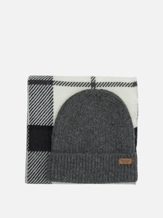 Sciarpe con frange 97% polyester 3% elastane  Grigio - Barbour Donna | PDP | VIETTI Online Store 
