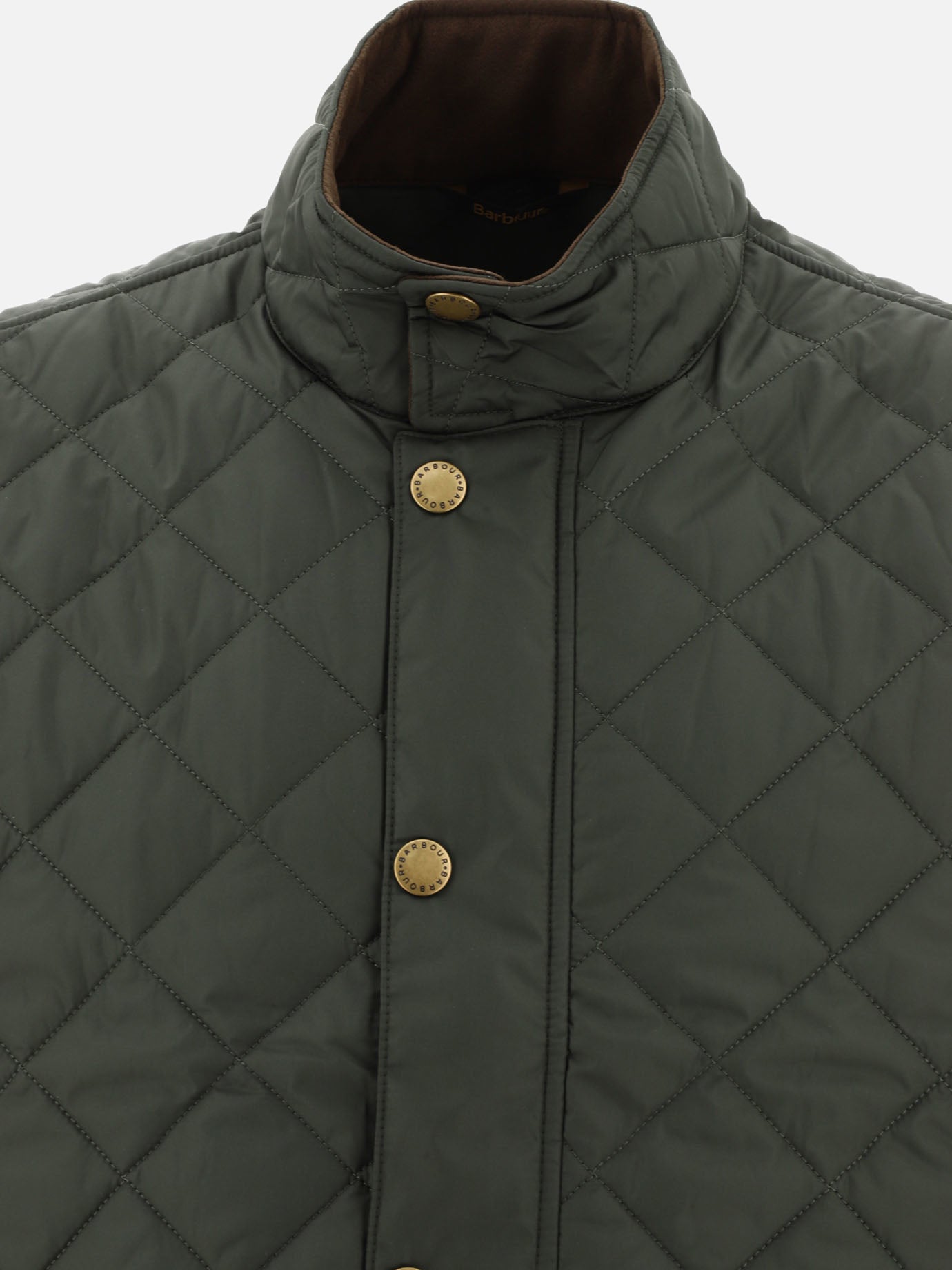 Giacche smanicate Solid colour  Verde - Barbour Uomo | PDP | VIETTI Online Store | thumbnail_3