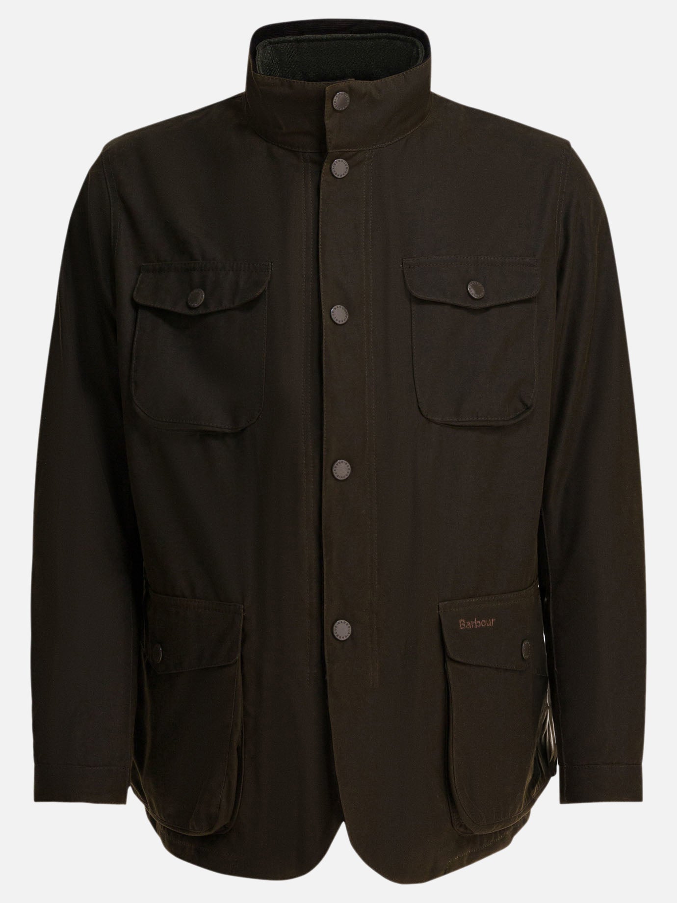 Giacche leggere & Trapuntate Solid colour  Verde - Barbour Uomo | PDP | VIETTI Online Store | thumbnail