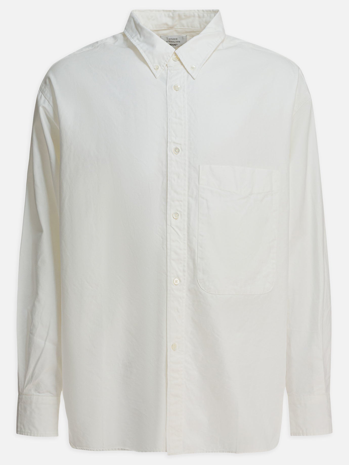 Formal shirts Solid colour  White - Beams Plus Men | PDP | VIETTI Online Store | Zoom-Modal

