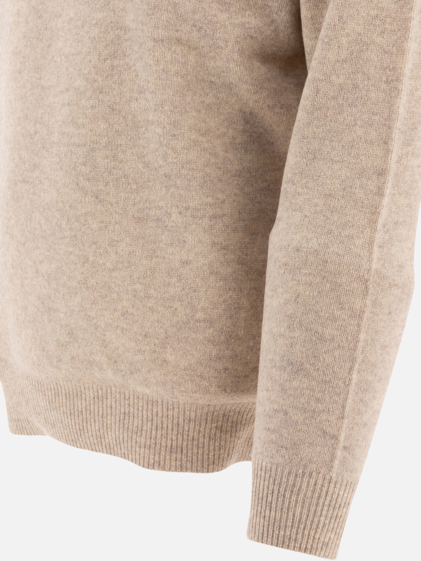 Polo con bottoni Solid colour  Beige - Beams Plus Uomo | PDP | VIETTI Online Store | Zoom-Modal_4
