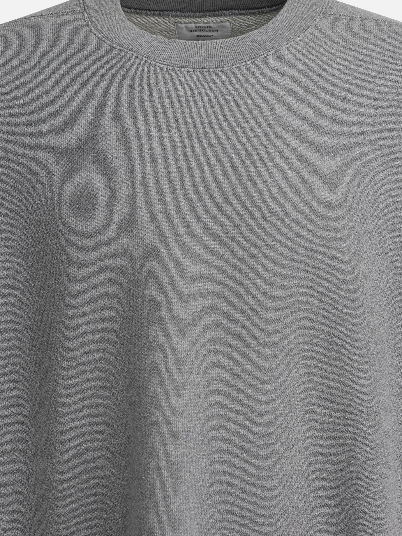 Crewnecks Solid colour  Grey - Beams Plus Men | PDP | VIETTI Online Store | Zoom-Modal_3

