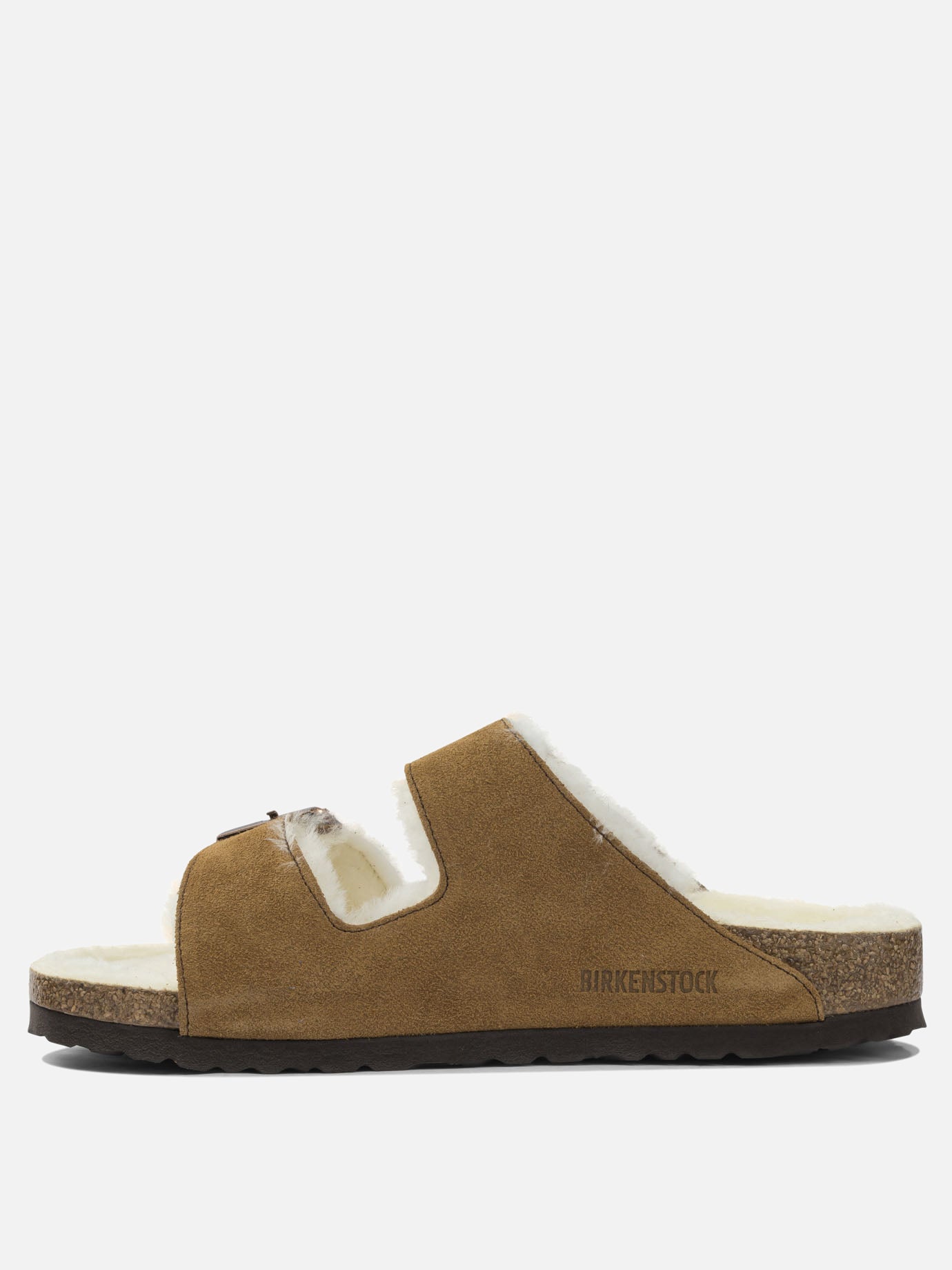 Flat sandals 100% leather - 100% rubber  Beige - Birkenstock Women | PDP | VIETTI Online Store | thumbnail_3