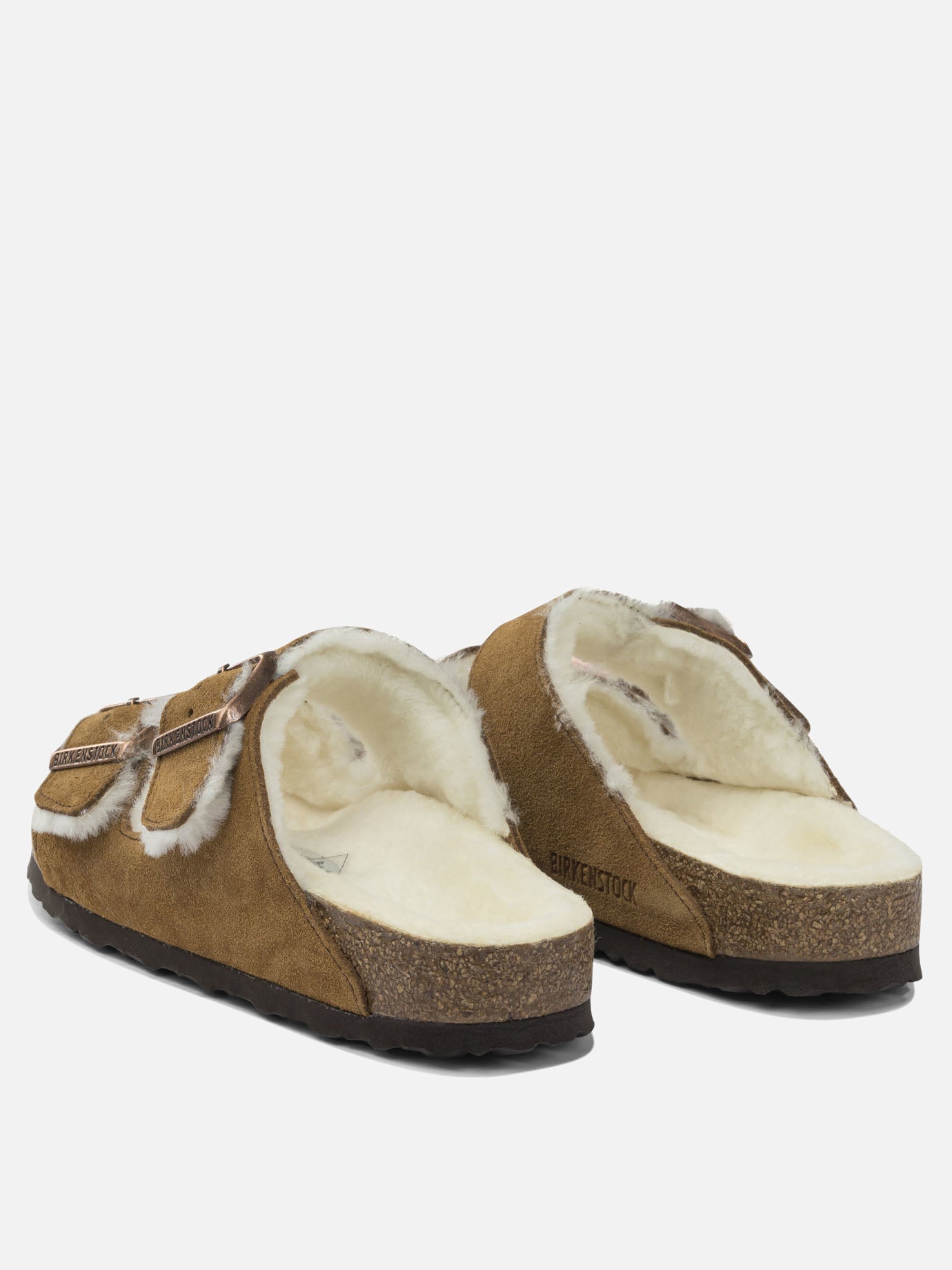 Flat sandals 100% leather - 100% rubber  Beige - Birkenstock Women | PDP | VIETTI Online Store | Zoom-Modal_4
