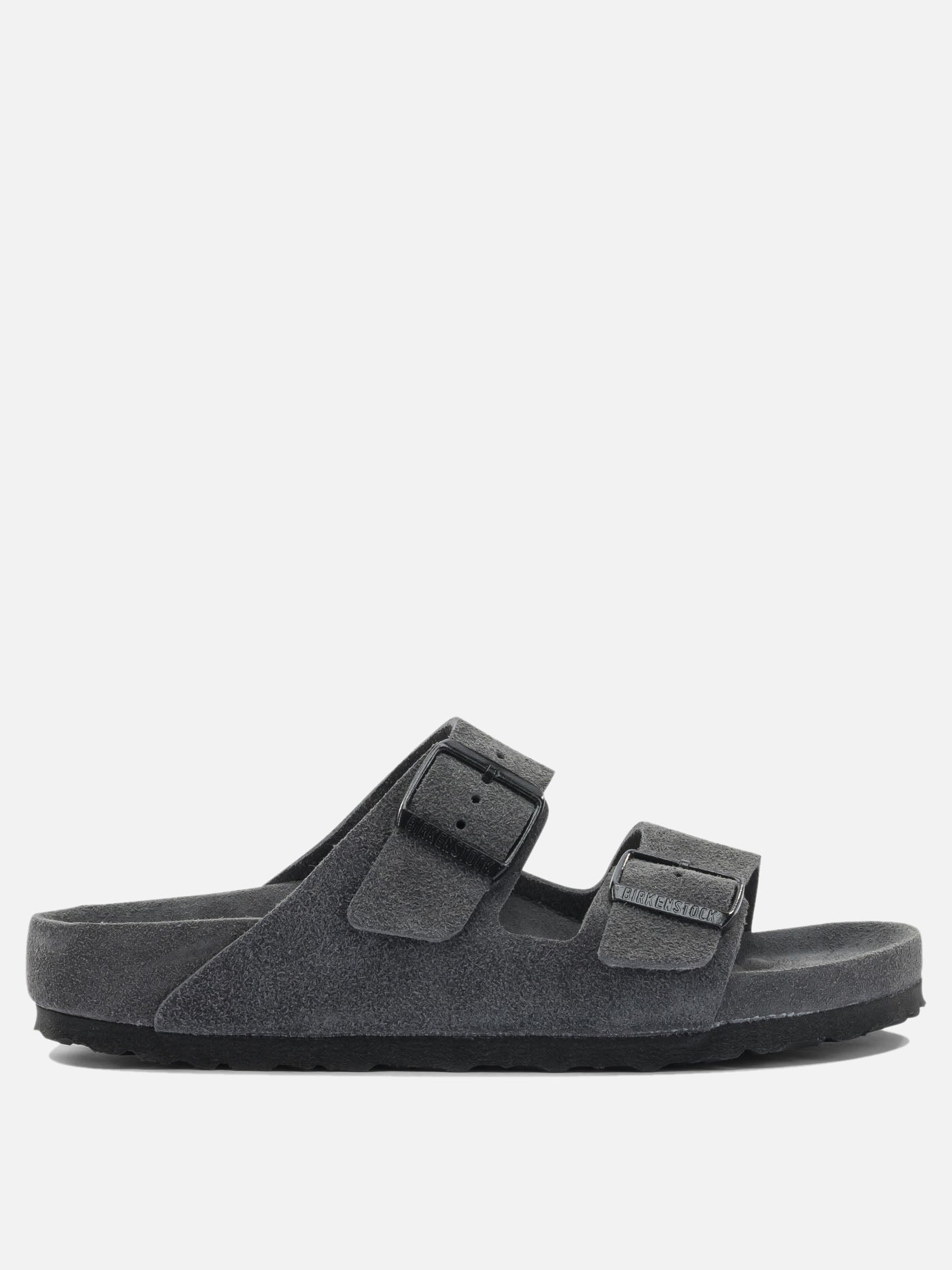 Sandali bassi 100% leather  Grigio - Birkenstock Donna | PDP | VIETTI Online Store | thumbnail