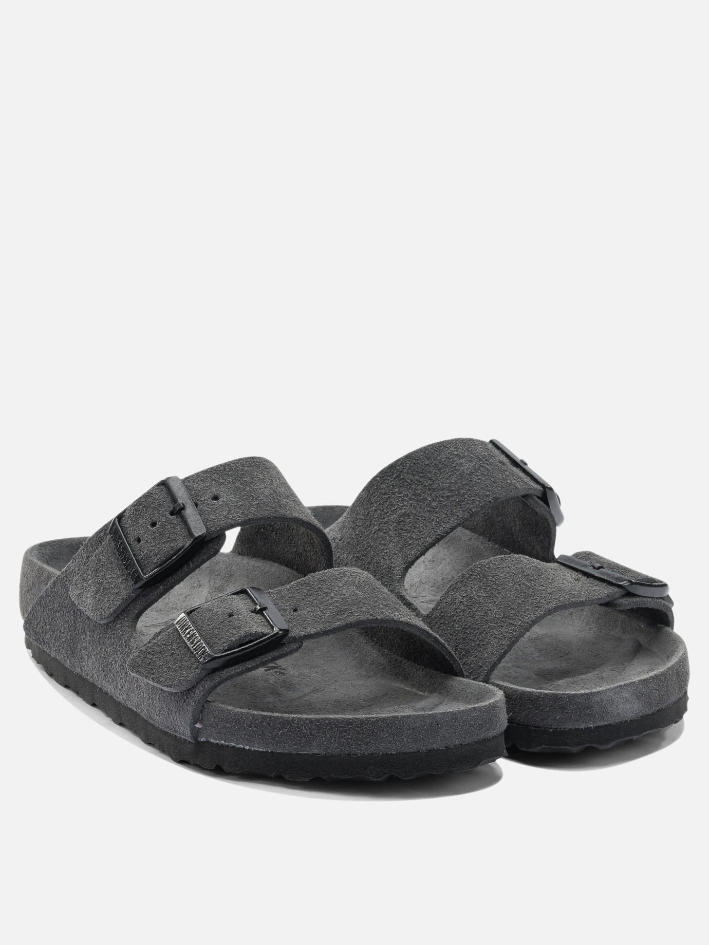 Sandali bassi 100% leather  Grigio - Birkenstock Donna | PDP | VIETTI Online Store | thumbnail_2