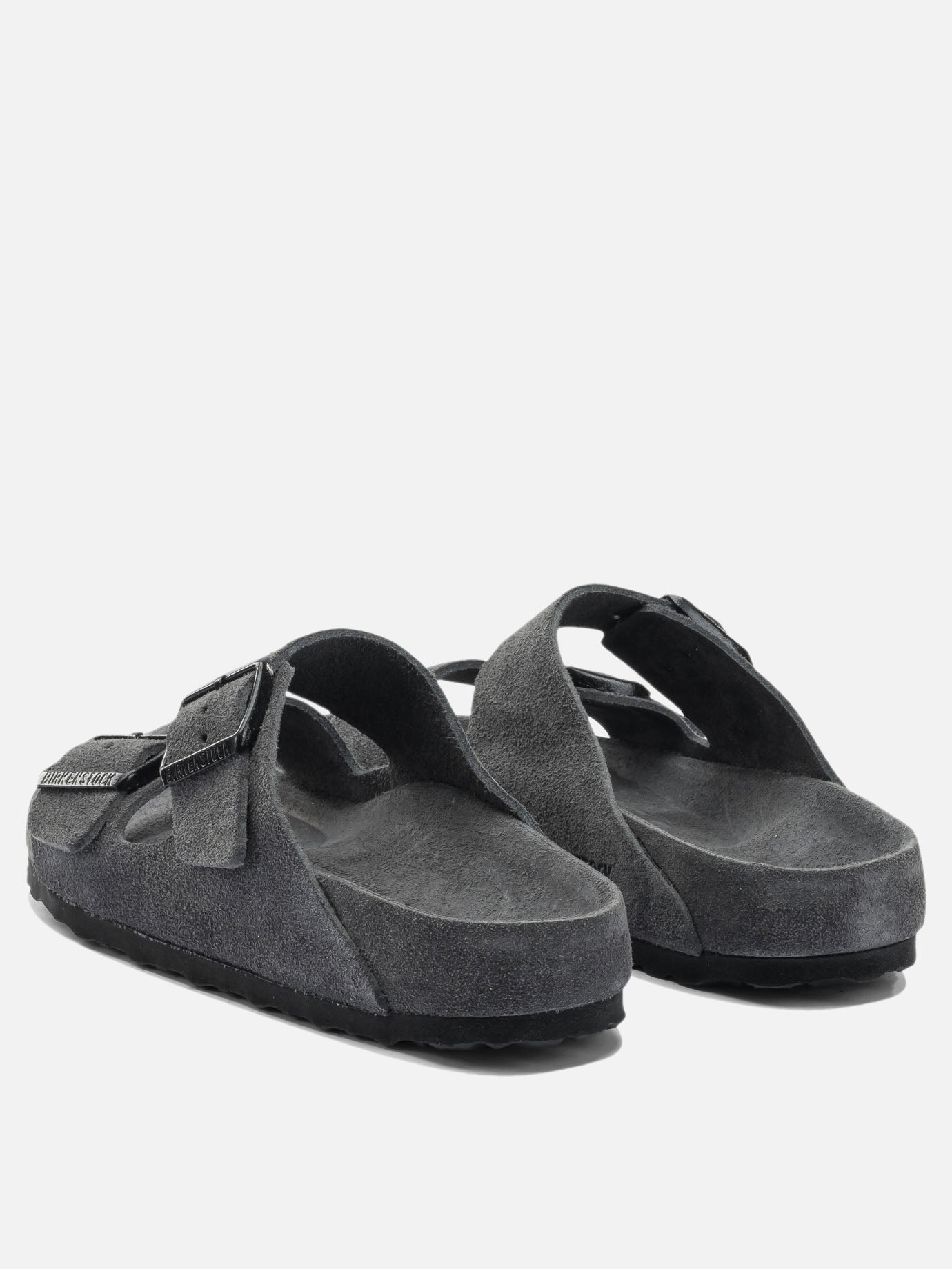 Sandali bassi 100% leather  Grigio - Birkenstock Donna | PDP | VIETTI Online Store | thumbnail_4