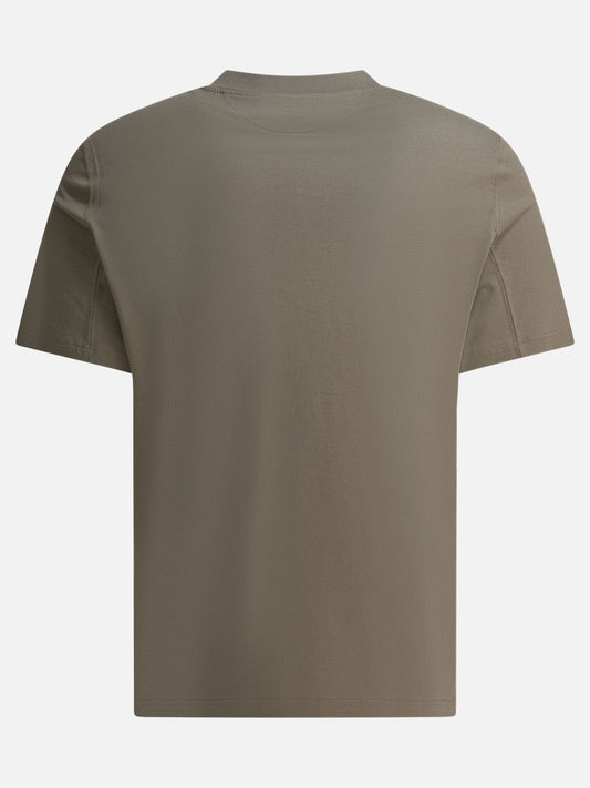 T-shirt girocollo Logo  Verde - Brunello Cucinelli Uomo | PDP | VIETTI Online Store | 2
