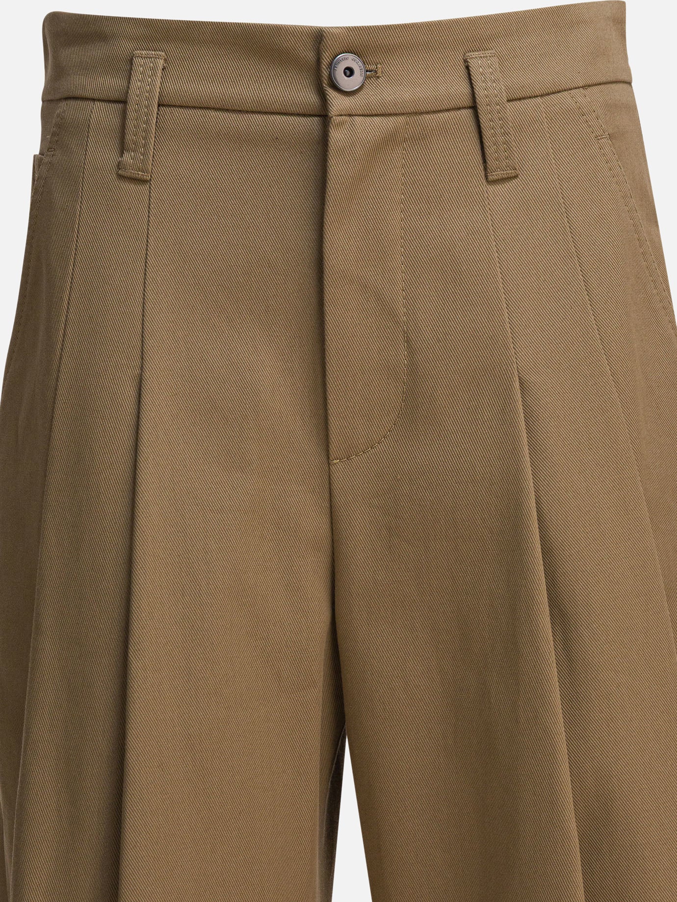 Pantaloni casual Solid colour  Marrone - Brunello Cucinelli Donna | PDP | VIETTI Online Store | thumbnail_3