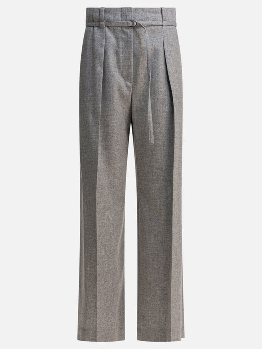 Pantaloni casual Solid colour  Grigio - Brunello Cucinelli Donna | PDP | VIETTI Online Store 
