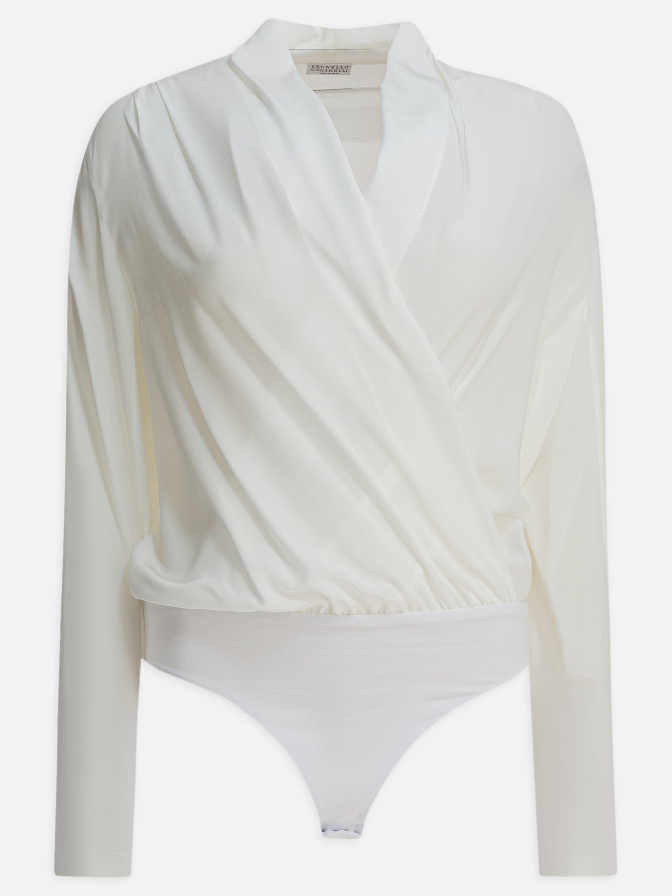 Casual shirts Solid colour  White - Brunello Cucinelli Women | PDP | VIETTI Online Store | thumbnail