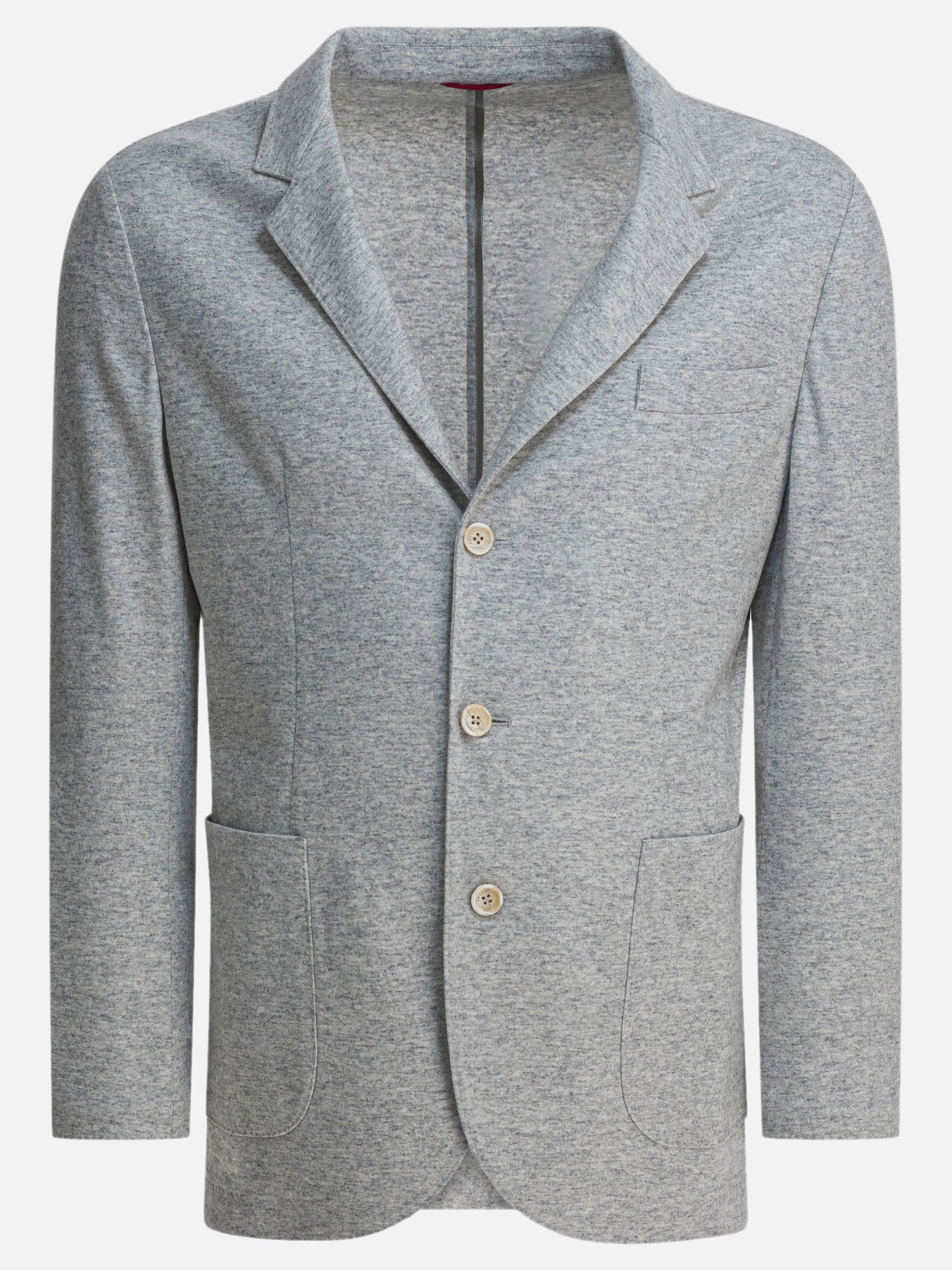 Blazers Solid colour  Grey - Brunello Cucinelli Men | PDP | VIETTI Online Store | Zoom-Modal
