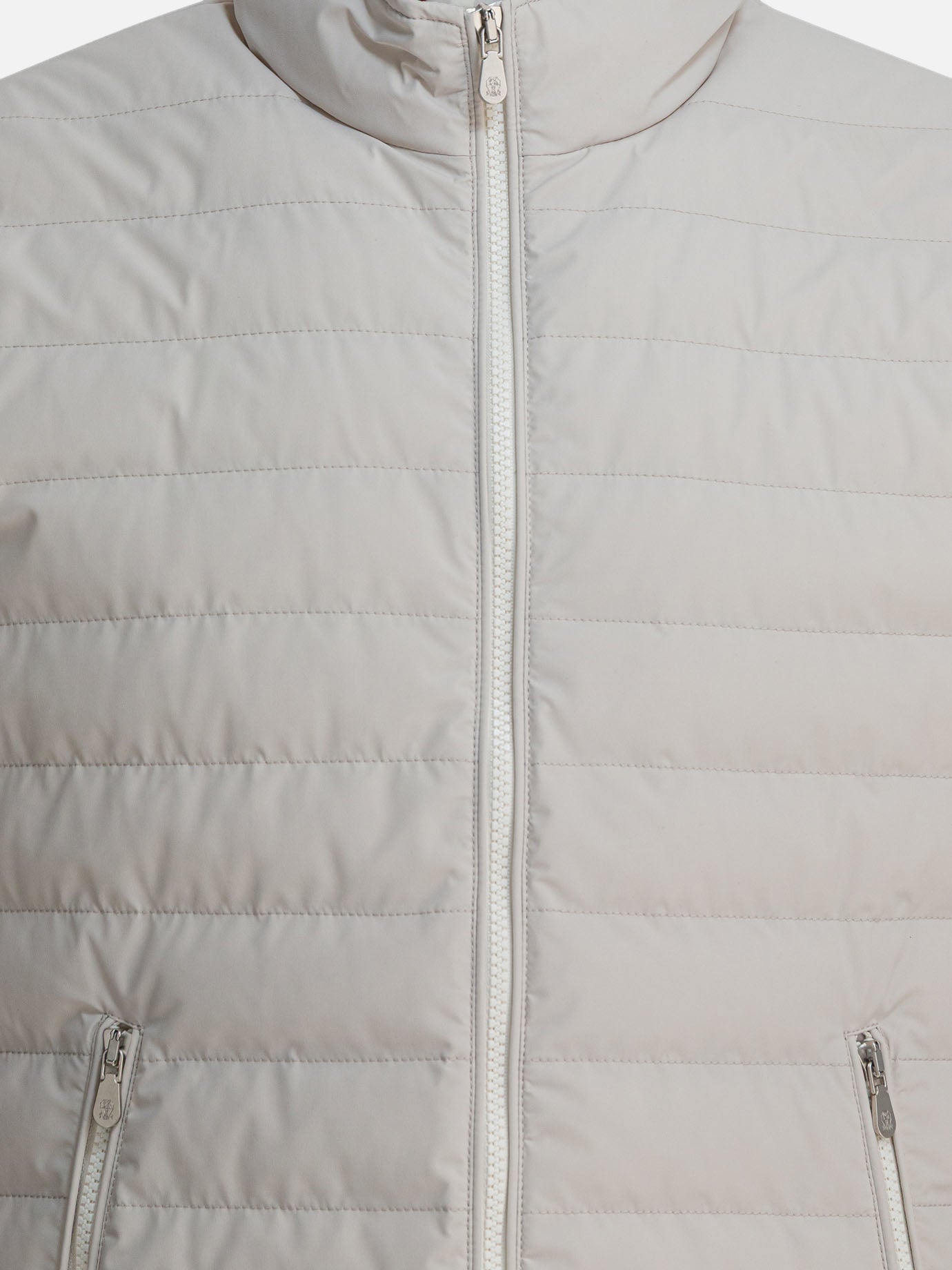 Vest jackets Solid colour  Beige - Brunello Cucinelli Men | PDP | VIETTI Online Store | Zoom-Modal_3
