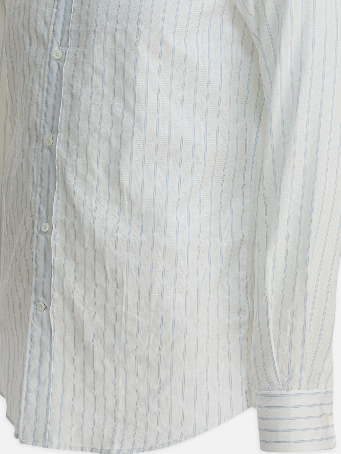 Casual shirts Striped  White - Brunello Cucinelli Men | PDP | VIETTI Online Store | Zoom-Modal_4
