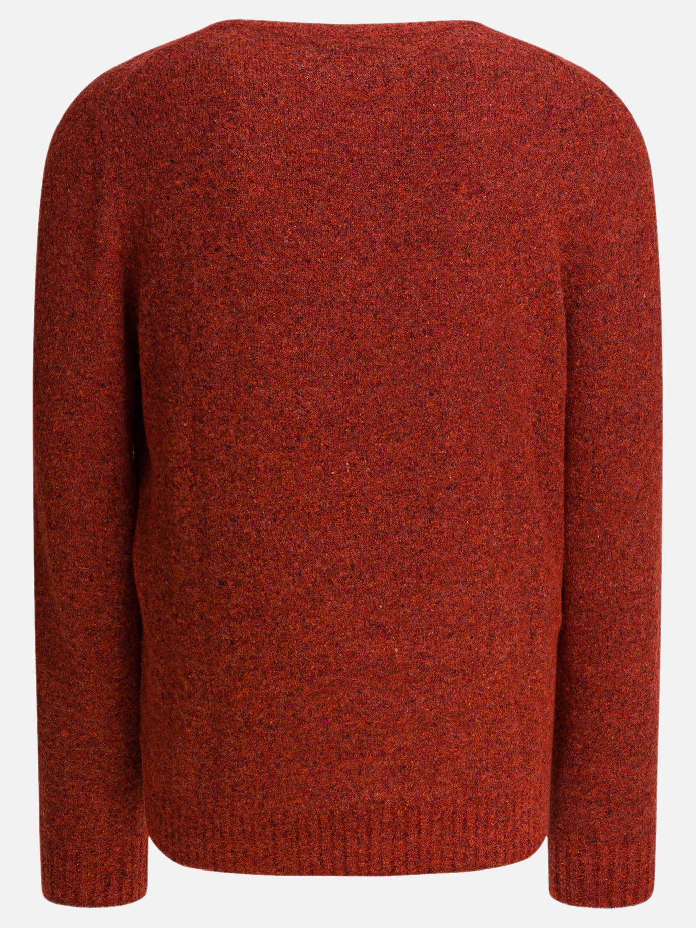 Crewneck sweaters Solid colour  Red - Brunello Cucinelli Men | PDP | VIETTI Online Store | Zoom-Modal_2
