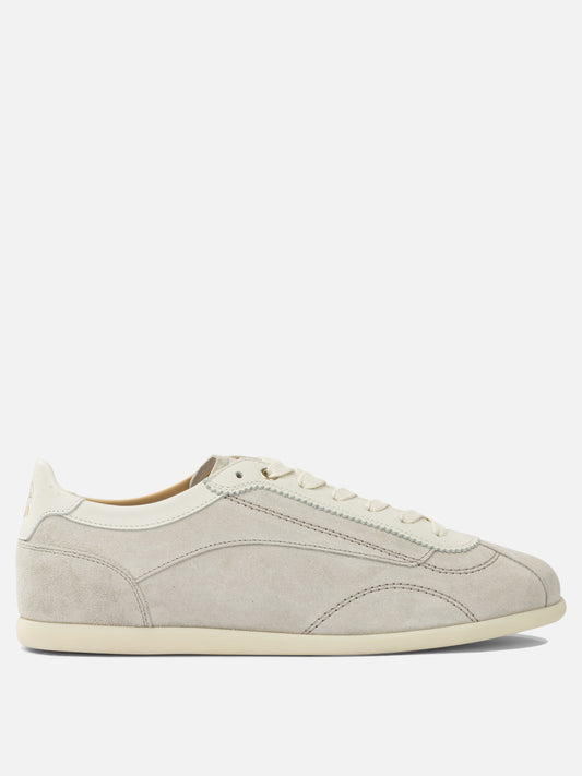 Sneaker basse 100% suede - 100% rubber  Beige - Brunello Cucinelli Uomo | PLP | VIETTI Online Store 

