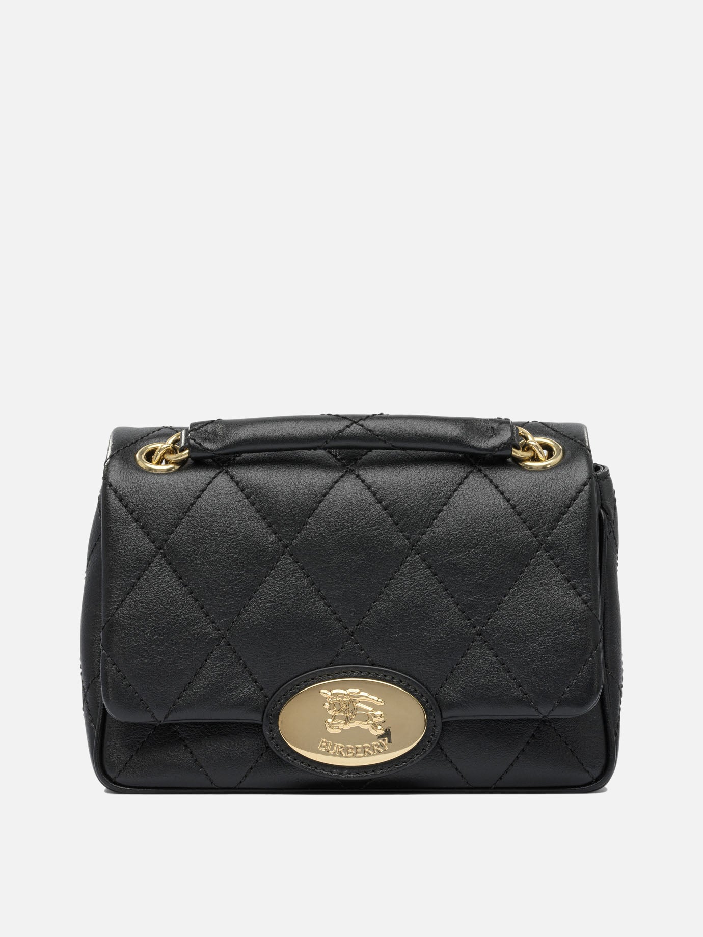 Borse piccole 100%calf grain leather (bos taurus)  Nero - Burberry Donna | PDP | VIETTI Online Store | Zoom-Modal
