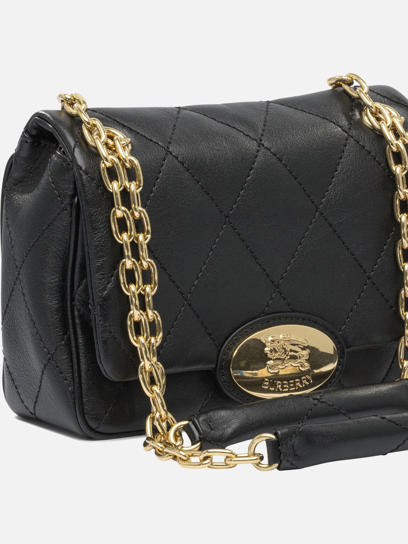 Borse piccole 100%calf grain leather (bos taurus)  Nero - Burberry Donna | PDP | VIETTI Online Store | Zoom-Modal_4
