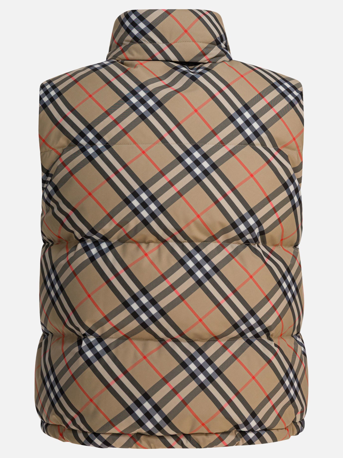 Vest jackets Check  Beige - Burberry Women | PDP | VIETTI Online Store | Zoom-Modal_2
