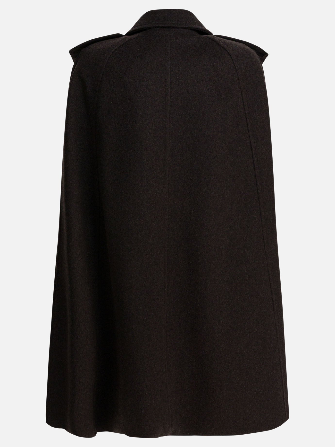 Capes Solid colour  Brown - Burberry Women | PDP | VIETTI Online Store | thumbnail_2